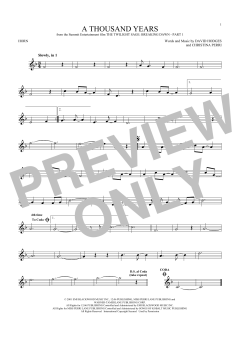 A Thousand Years von Christina Perri (Download) 