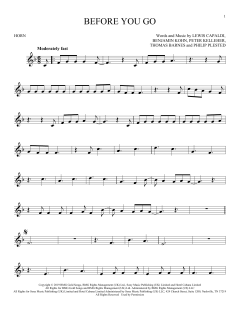 Before You Go von Lewis Capaldi (Download) 