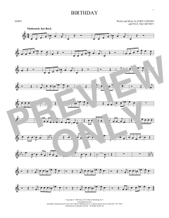 Birthday von The Beatles (Download) 