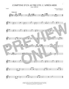 Comptine d'un autre été: L'après-midi von Yann Tiersen (Download) 