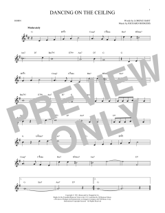 Dancing On The Ceiling von Richard Rodgers (Download) 