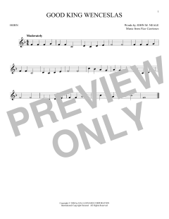 Good King Wenceslas von John Mason Neale (Download) 