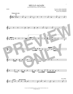 Hello Again von Neil Diamond (Download) 