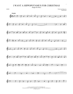 I Want A Hippopotamus For Christmas von Gayla Peevey (Download) 