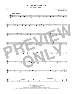 I'll Be Seeing You von Sammy Fain (Download) 