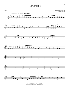 I'm Yours von Jason Mraz (Download) 