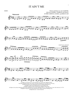 It Ain't Me von Selena Gomez (Download) 