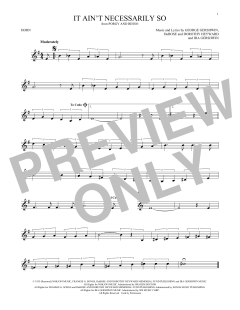 It Ain't Necessarily So von Dorothy Heyward (Download) 