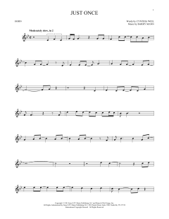 Just Once von Barry Mann (Download) 