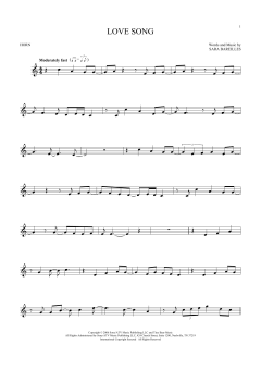 Love Song von Sara Bareilles (Download) 