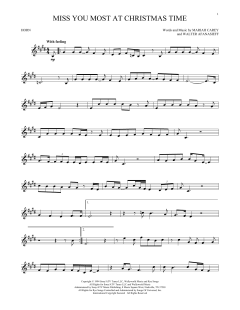 Miss You Most At Christmas Time von Mariah Carey (Download) 