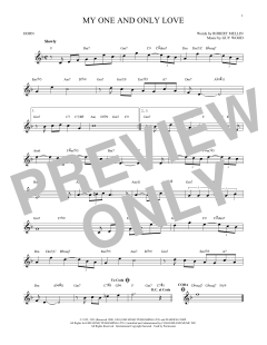 My One And Only Love von Robert Mellin (Download) 