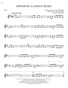 Owner Of A Lonely Heart von Yes (Download) 