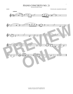 Piano Concerto No. 21 In C Major (Download) 