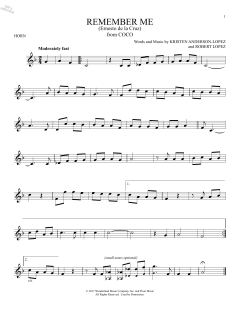 Remember Me von Robert Lopez (Download) 