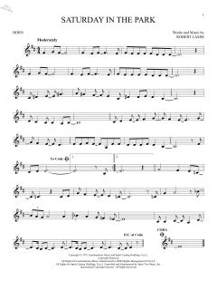 Saturday In The Park von Chicago (Download) 