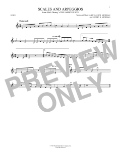 Scales And Arpeggios von Robert Bernard Sherman (Download) 