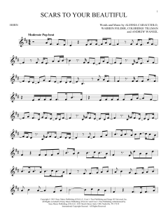 Scars To Your Beautiful von Alessia Cara (Download) 