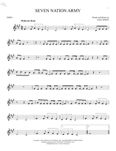 Seven Nation Army von The White Stripes (Download) 