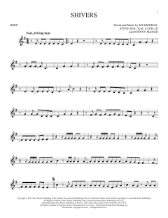 Shivers von Ed Sheeran (Download) 