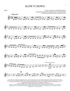 Slow It Down von Benson Boone (Download) 