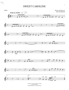 Sweet Caroline von Neil Diamond (Download) 