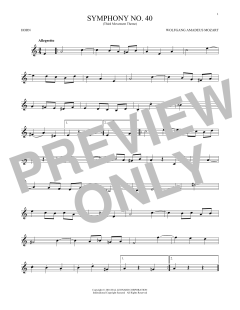 Symphony No. 40 In G Minor, Third Movement (Download) 