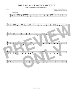 The Ballad Of Davy Crockett von Fess Parker (Download) 