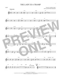 The Lady Is A Tramp von Richard Rodgers (Download) 