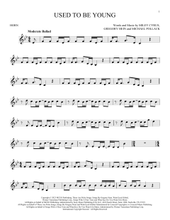 Used To Be Young von Miley Cyrus (Download) 