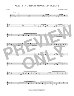 Waltz In C-Sharp Minor, Op. 64, No. 2 (Download) 