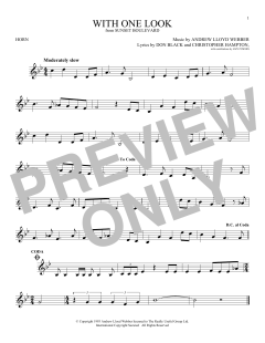 With One Look von Don Black (Download) 