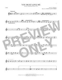 You Must Love Me von Madonna (Download) 