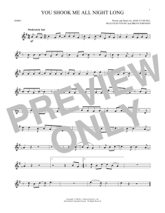 You Shook Me All Night Long von Brian Johnson (Download) 