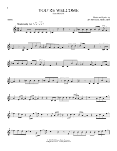 You're Welcome von Lin-Manuel Miranda (Download) 