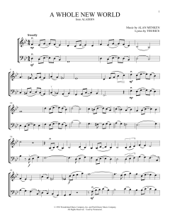 A Whole New World von Tim Rice (Download) 