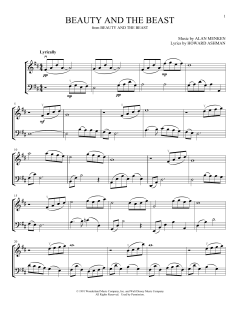 Beauty And The Beast von Alan Menken (Download) 