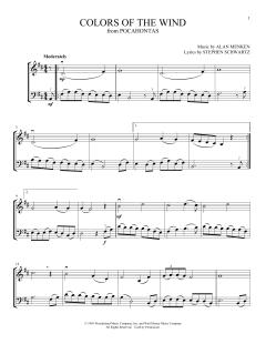 Colors Of The Wind von Vanessa Williams (Download) 