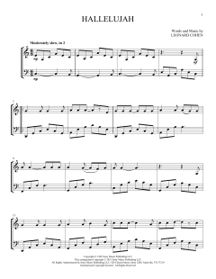 Hallelujah von Leonard Cohen (Download) 