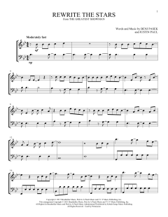 Rewrite The Stars von Benj Pasek (Download) 