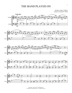 The Band Played On von Charles Ward (Download) 