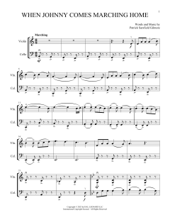 When Johnny Comes Marching Home von Patrick Sarsfield Gilmore (Download) 