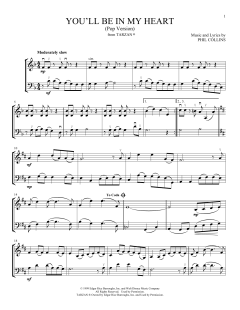 You'll Be In My Heart von Phil Collins (Download) 