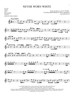 Never Worn White von Katy Perry (Download) 