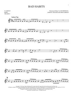 Bad Habits von Ed Sheeran (Download) 