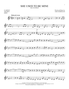 She Used To Be Mine von Sara Bareilles (Download) 