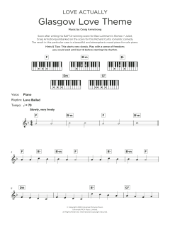 Glasgow Love Theme von Craig Armstrong (Download) 