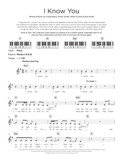 I Know You von Craig David (Download) 