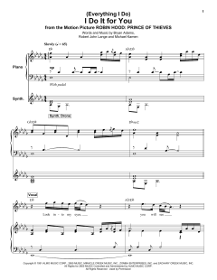 (Everything I Do) I Do It For You von Bryan Adams (Download) 