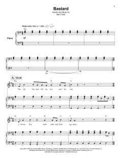 Bastard von Ben Folds (Download) 